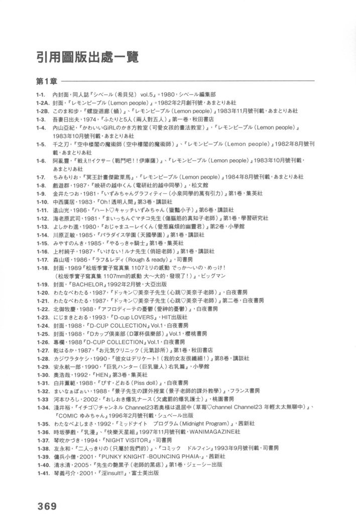 エロマンガヒョウゲン市|成人推畫表現史