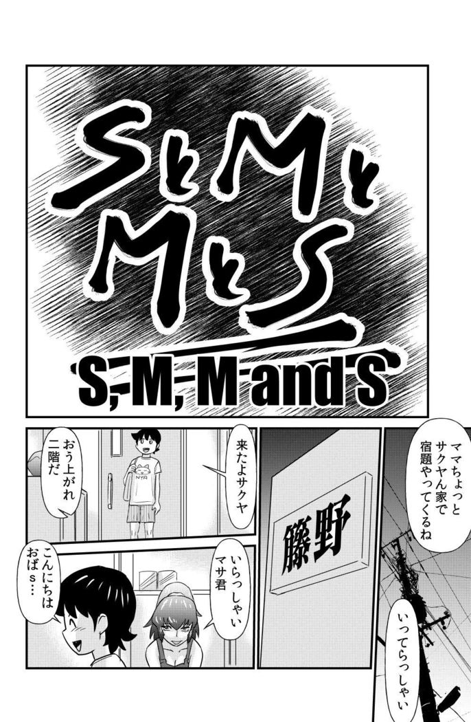 SからM、MからS SからM、MからS