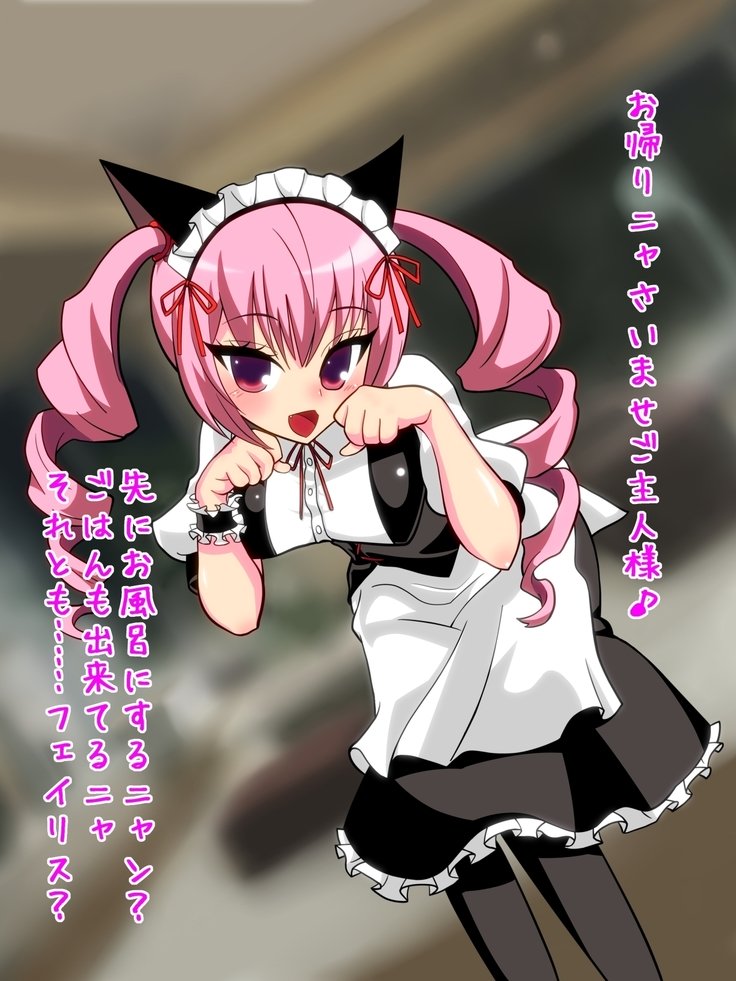 猫耳メイドとニャニヤンH