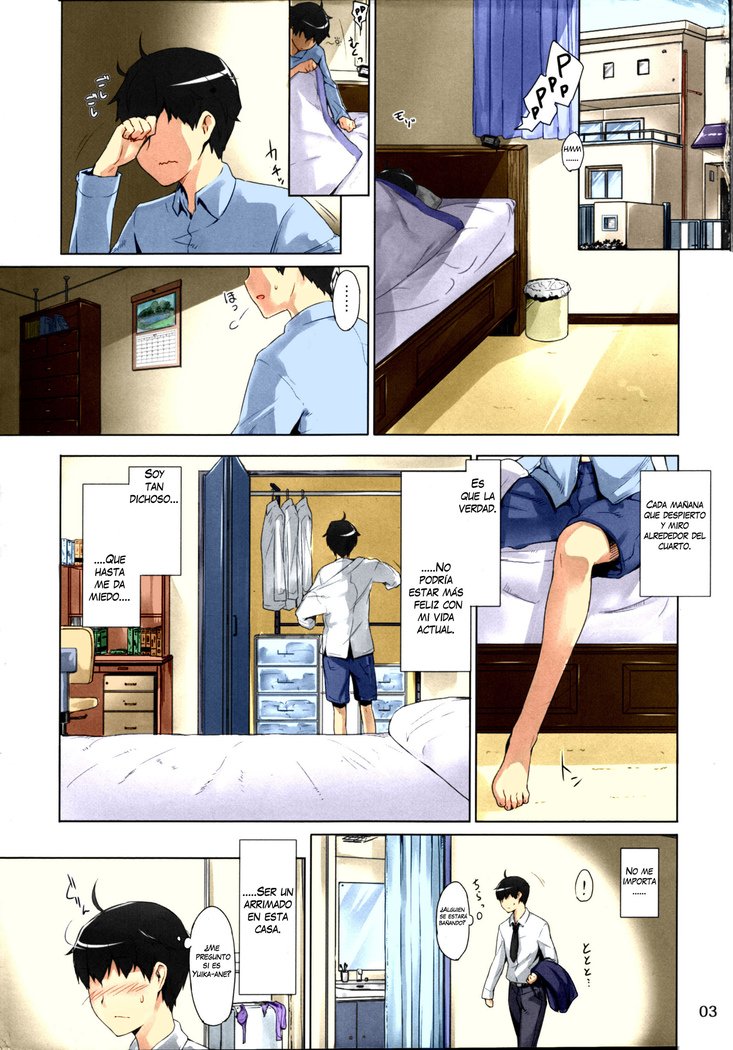 立花さんちのだんせいじょう1sin censura y a color