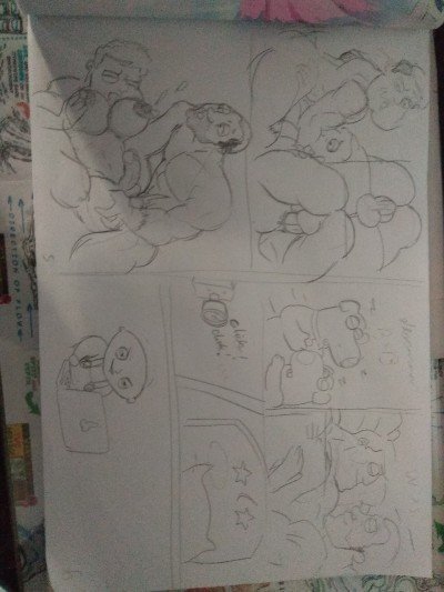 スタンが強打されている間、ブライ、ロボットブライアン