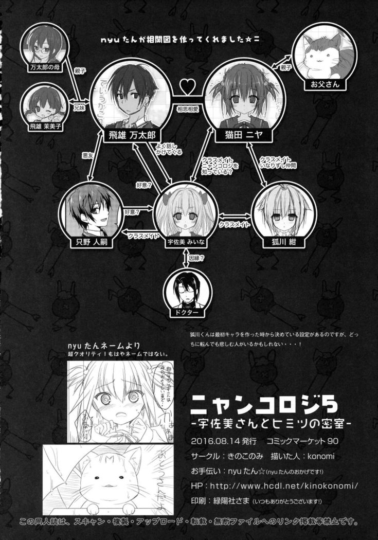 ニャンコロジー5-うさみさんからひみつの蜜室-