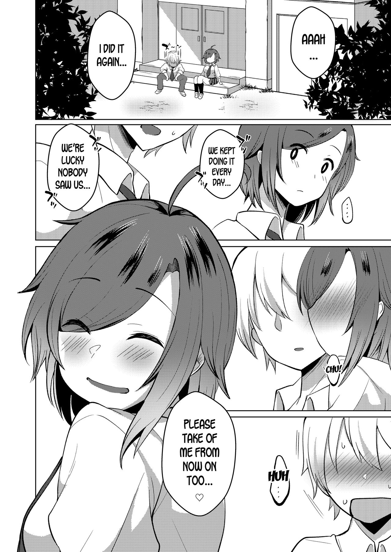 [ぐれぃとちょこれーと (灰都みとり)] TS転生してJKになりました [英訳] [DL版]