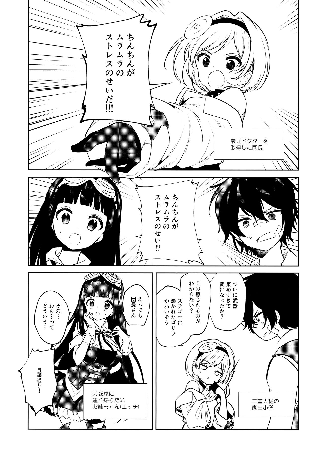 (C96) [ほしみたい (野際かえで)] 姉さん頑張る。 (グランブルーファンタジー)