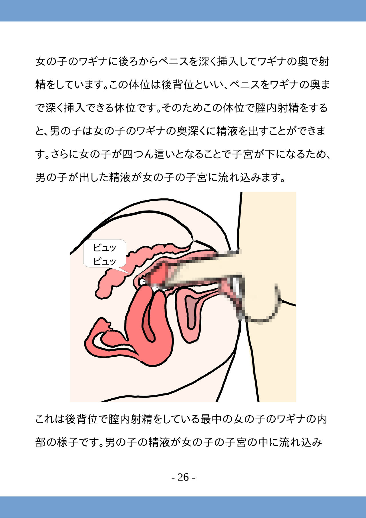 [poza] 高校生のためのセックス講座 ー高校生同士でのセックスと妊娠ー