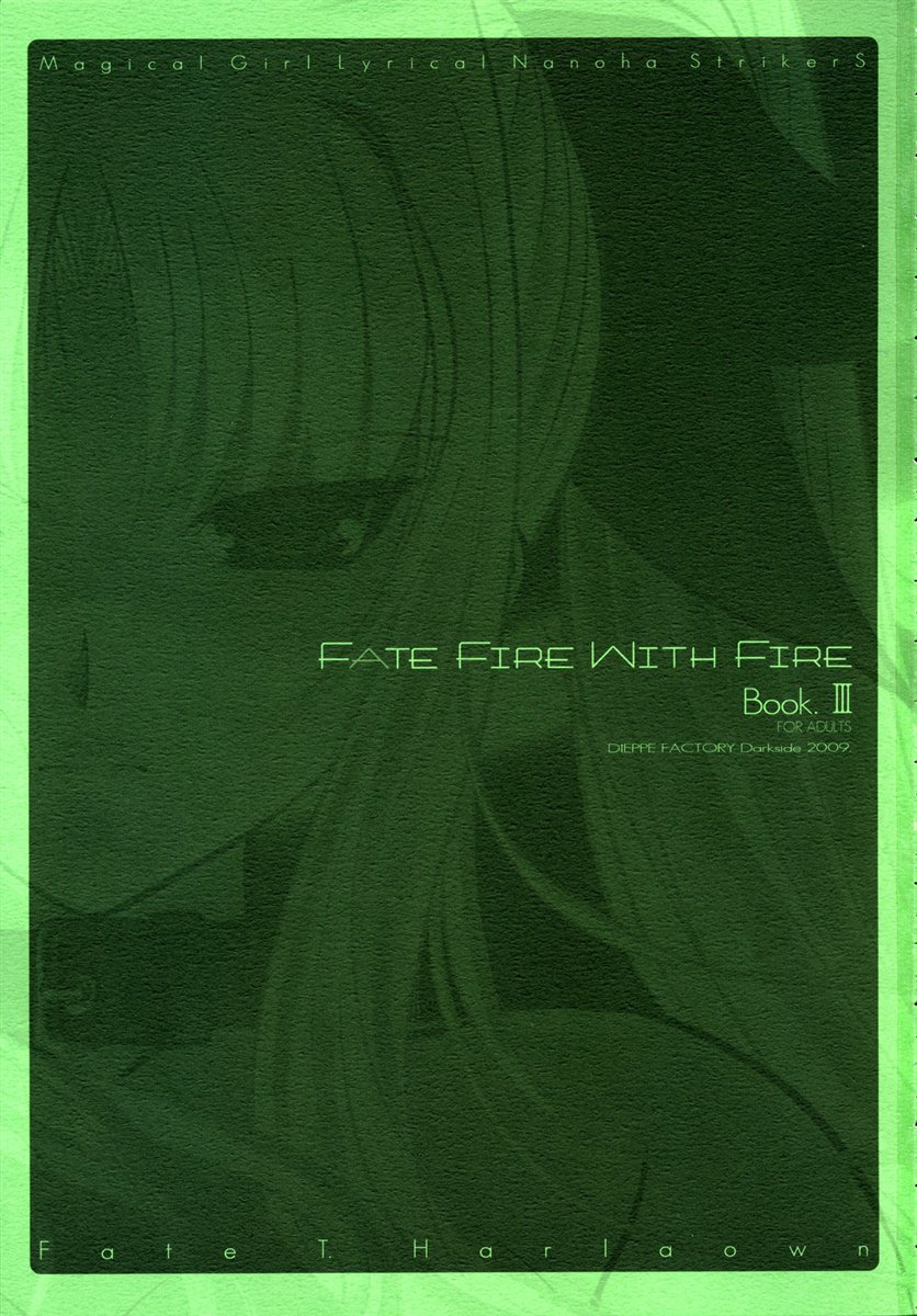 (C76) [DIEPPE FACTORY Darkside (あるぴーぬ)] Fate fire with fire Book III (魔法少女リリカルなのは) [中国翻訳]