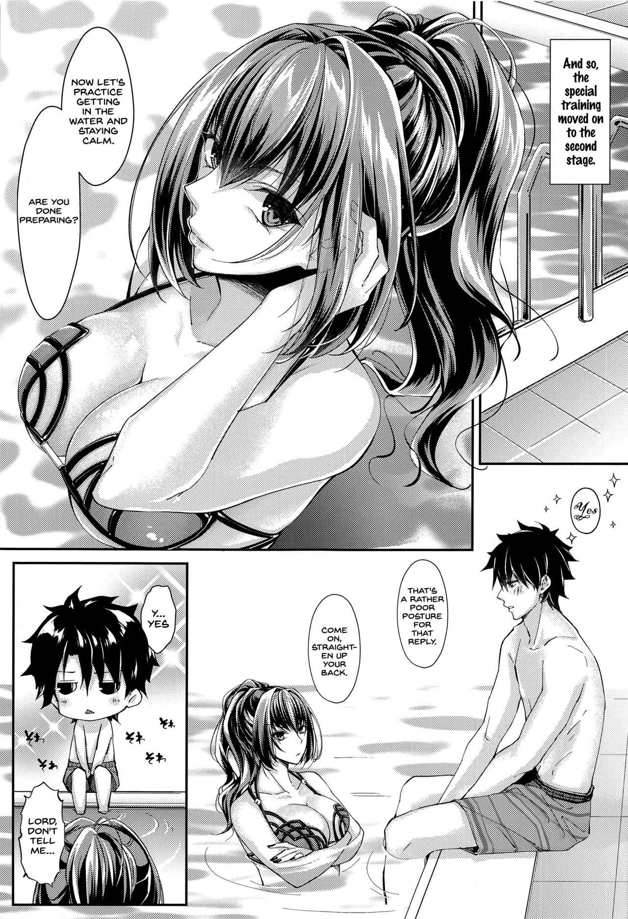 (C96) [0725co (ちょこみんと)] 真夏のドキドキ猛特訓! (Fate/Grand Order) [英訳]