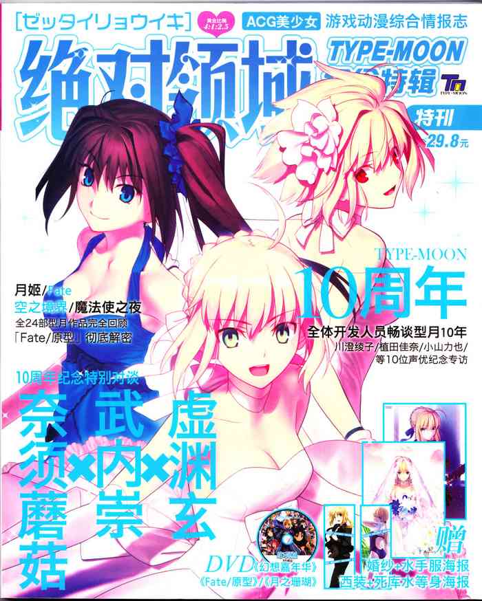 绝对领域TYPE-MOON纪念特辑 绝对领域TYPE-MOON纪念特辑
