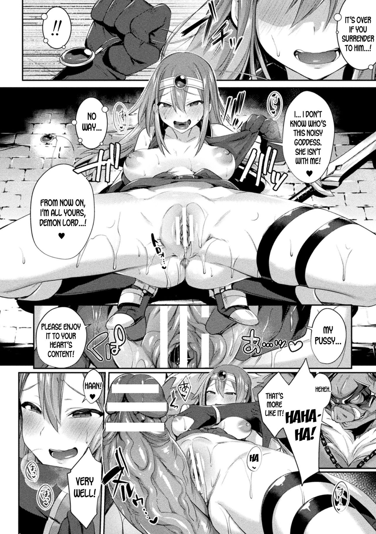 [尻戦車] TSアドベンチャー! 〜堕ちた勇者タイト〜 (二次元コミックマガジン TS悪堕ち 女体化した正義漢たちが悪転アクメ!Vol.1) [英訳] [DL版]