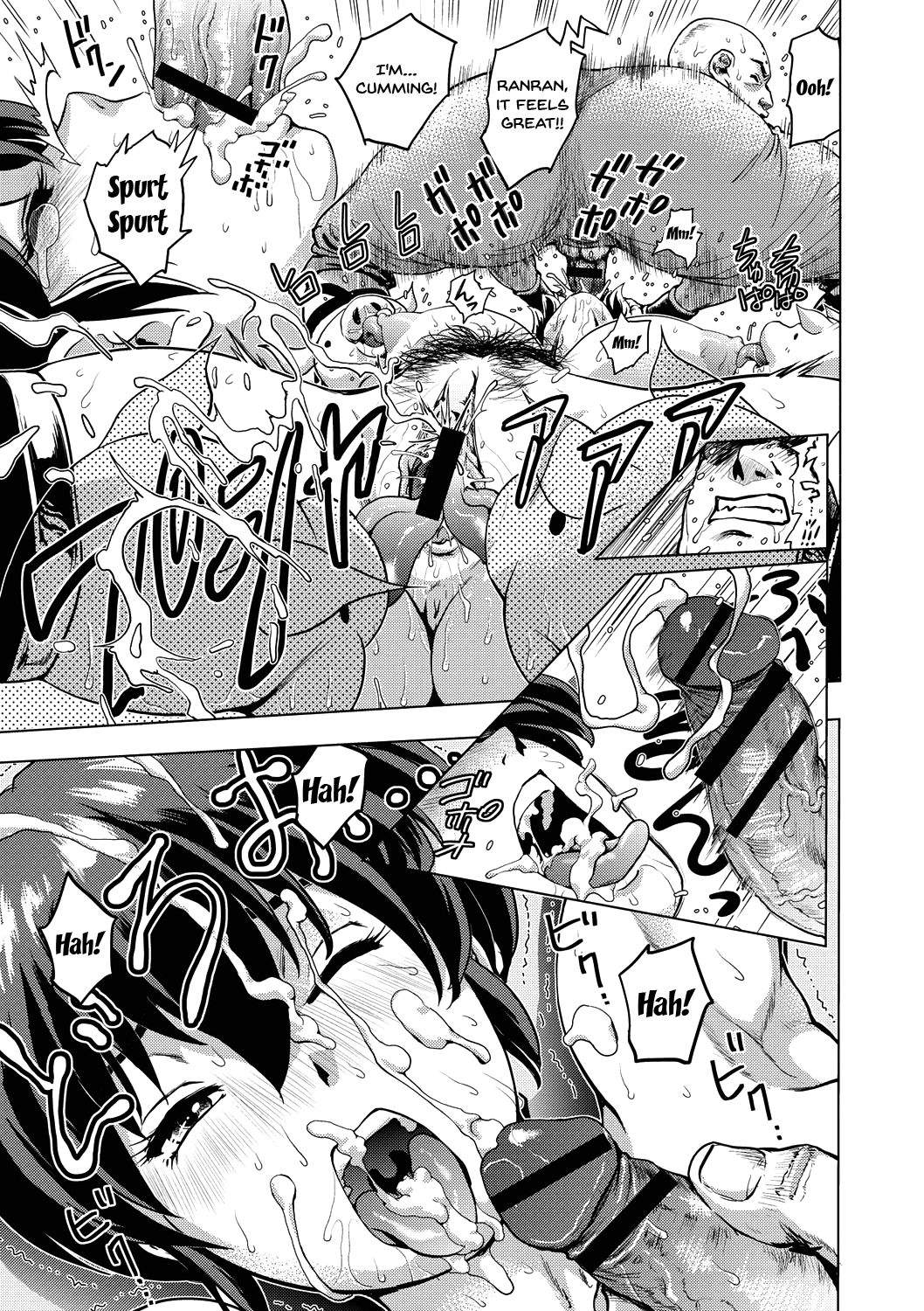 [keso] 非公式ヒロイン図姦 第1-3話 [英訳] [DL版]