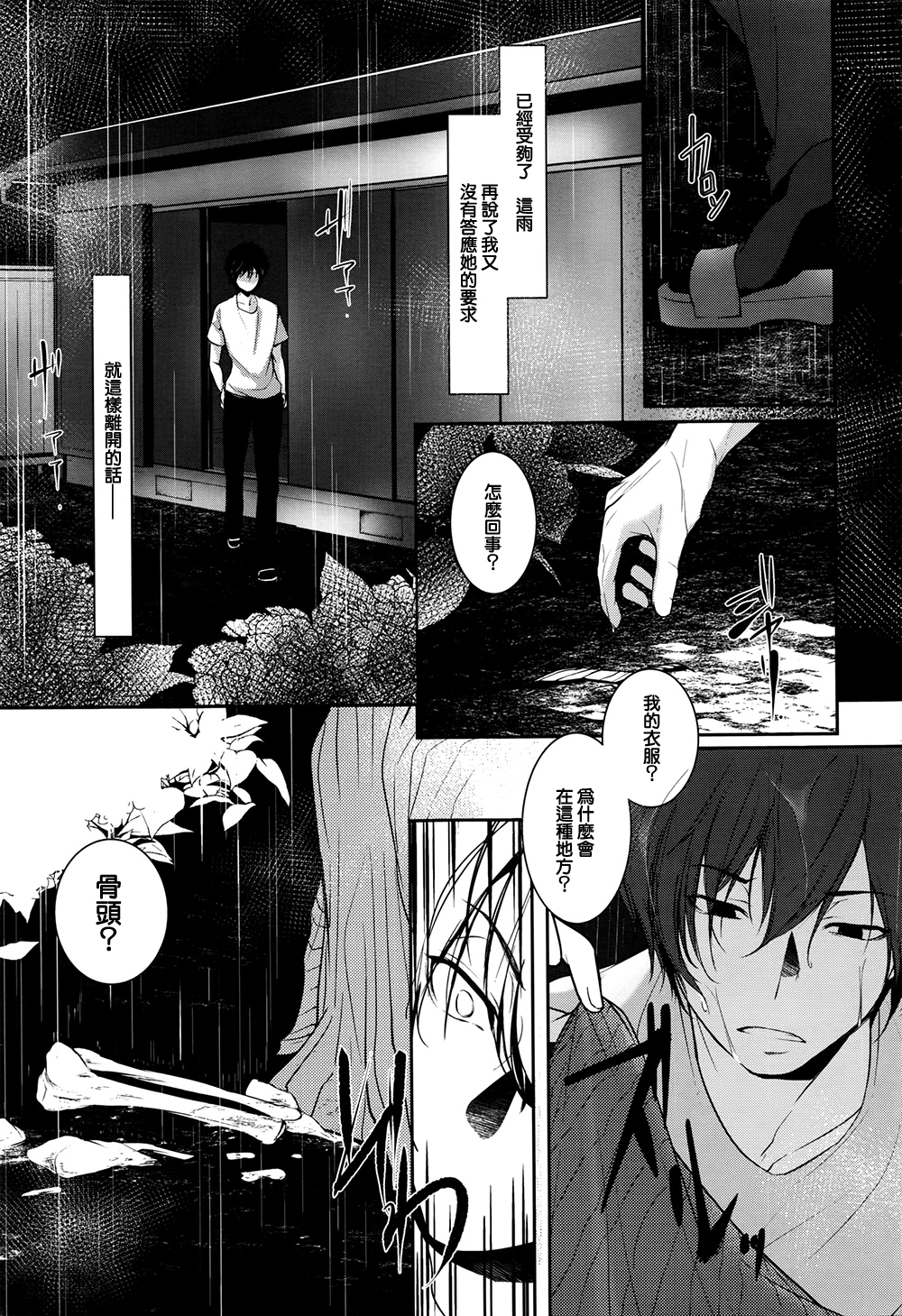 雨の夜のひとサライ
