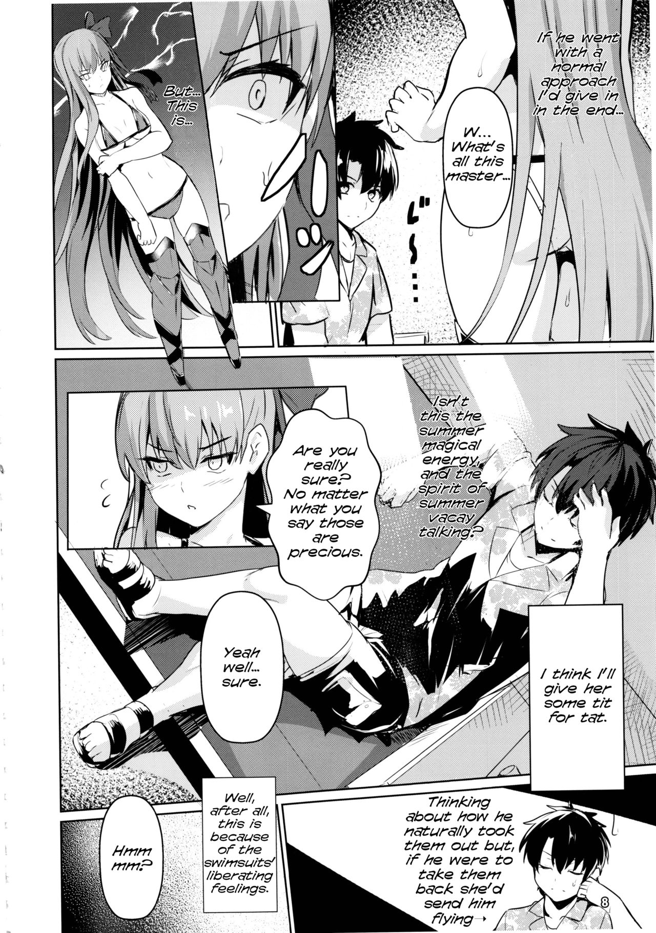(C97) [御花畑 (芝石ひらめ)] サバ本 in case of Meltryllis (Fate/Grand Order) [英訳]