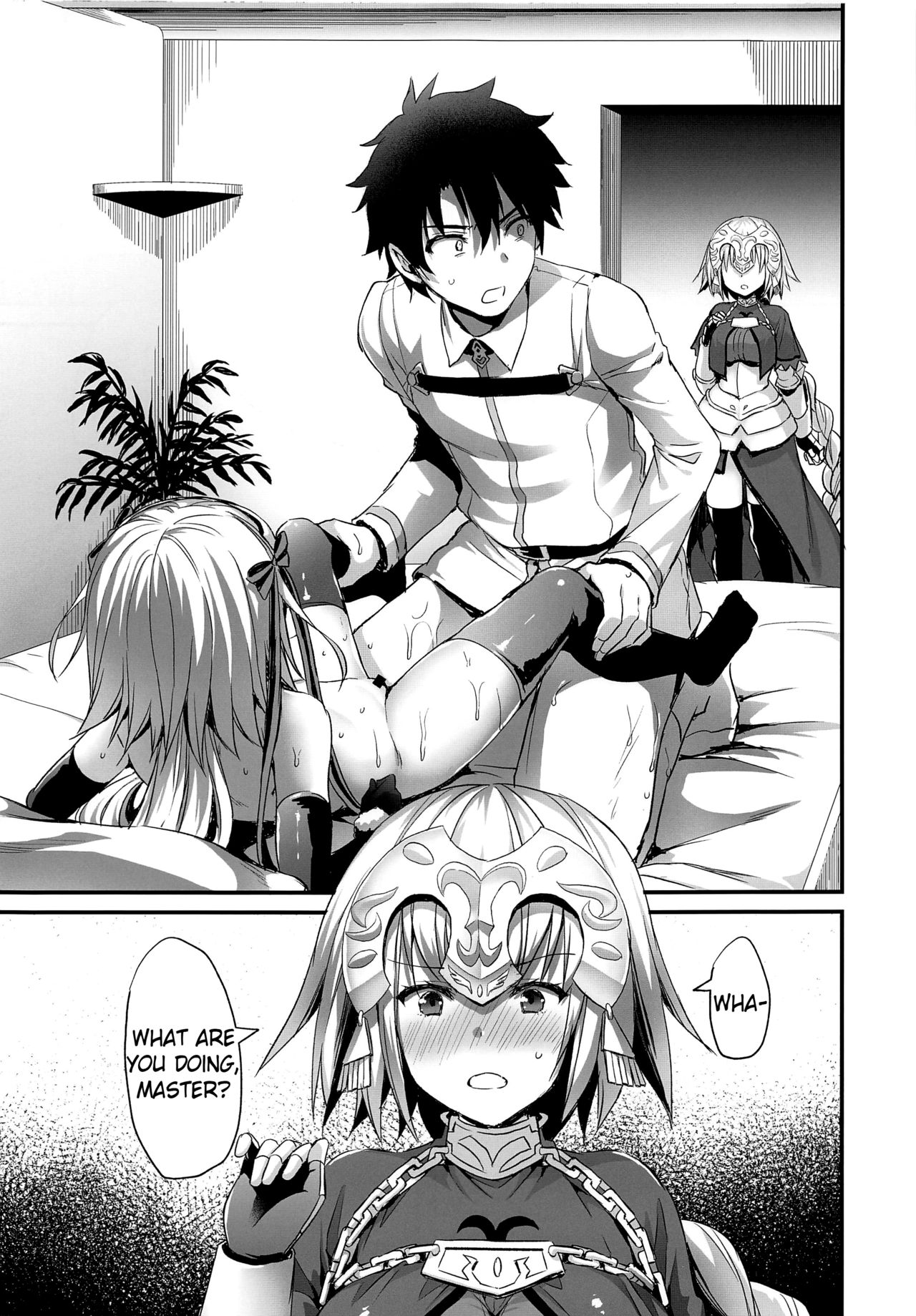 (C97) [あいがも堂 (あやかわりく)] 邪ンタに元気にしてもらう話 (Fate/Grand Order) [英訳]