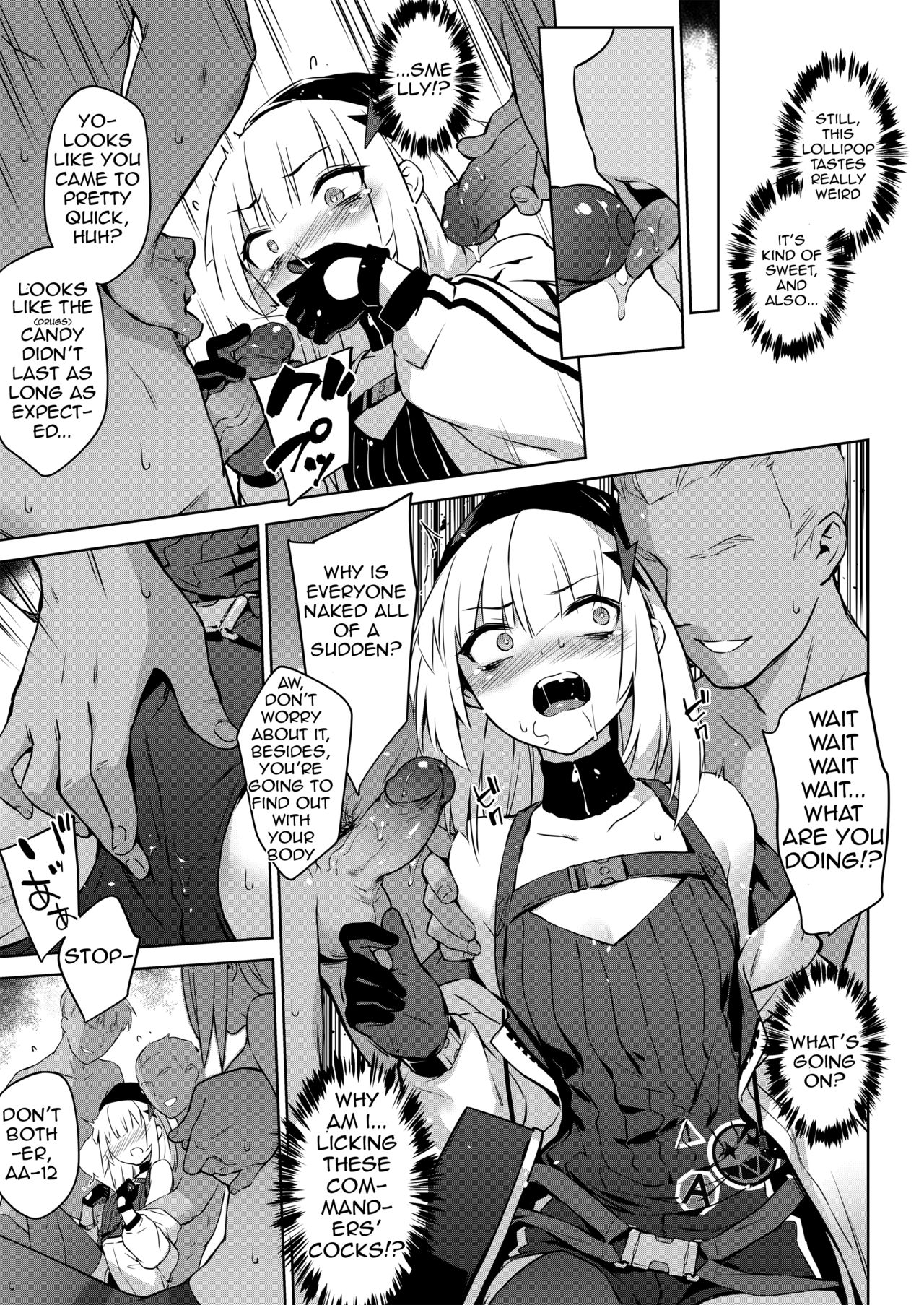 (FF35) [ZEN]【驚】格里芬戰術人形援交視頻流出 ！！ (少女前線) [英訳]