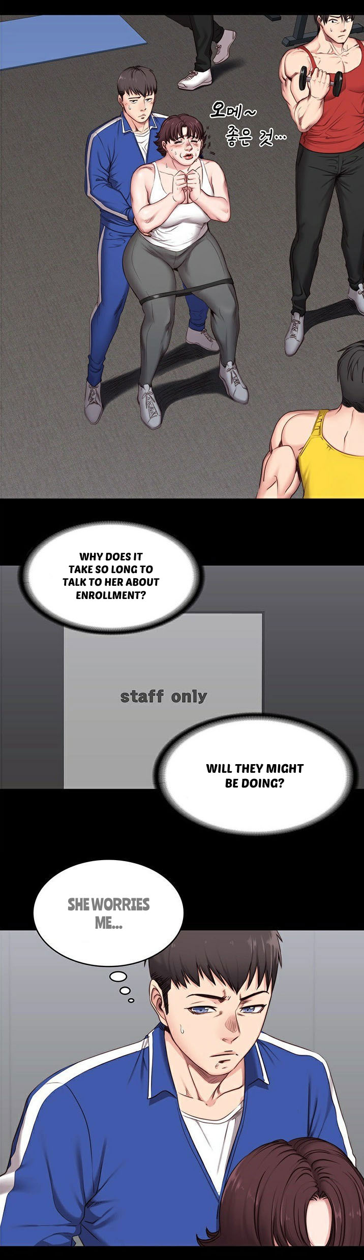 [G.Ho, Jiho] FITNESS Ch.2/? [English] [Hentai Universe]