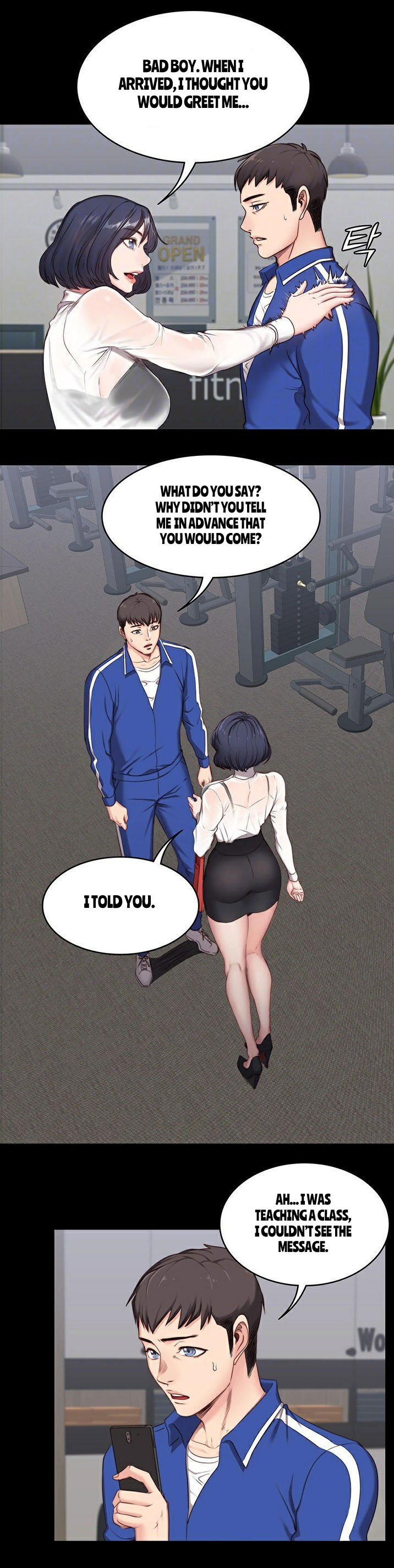 [G.Ho, Jiho] FITNESS Ch.2/? [English] [Hentai Universe]