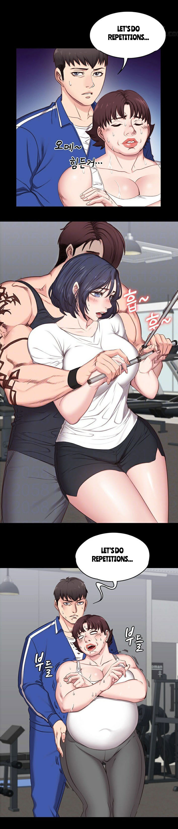 [G.Ho, Jiho] FITNESS Ch.2/? [English] [Hentai Universe]