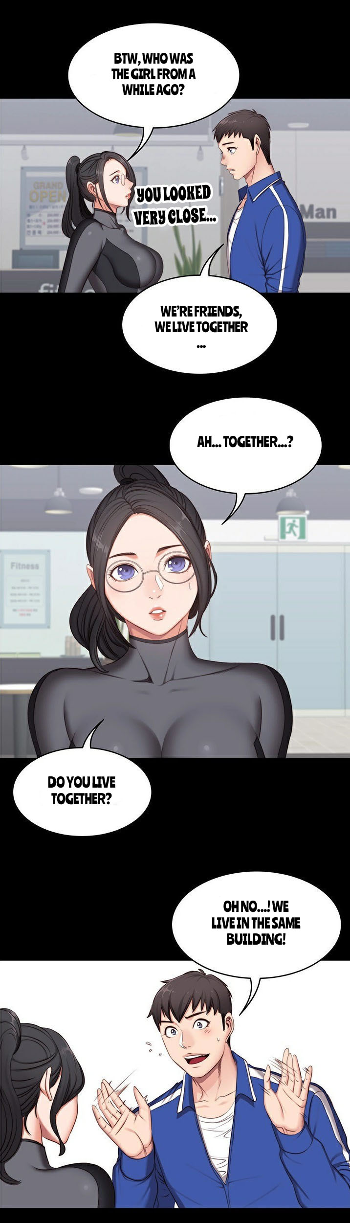 [G.Ho, Jiho] FITNESS Ch.2/? [English] [Hentai Universe]