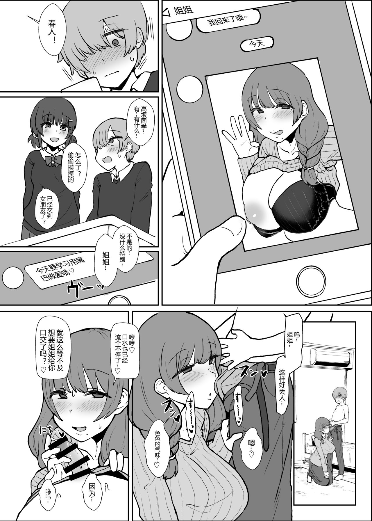 [みぞれ鍋 (みぞれ)] お姉ちゃんの部屋 (Fate/Grand Order) [中国翻訳] [DL版]