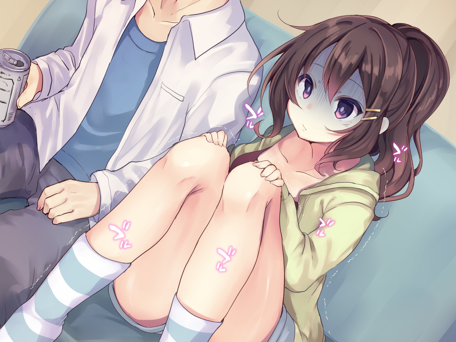 怖がりな後輩と暗闇で…