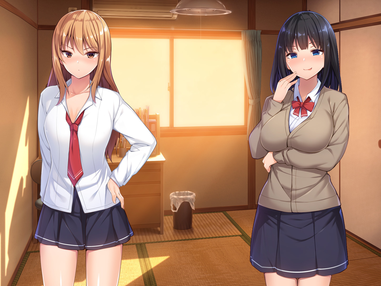 デ。どっちがいいんだよ？飯野よ？