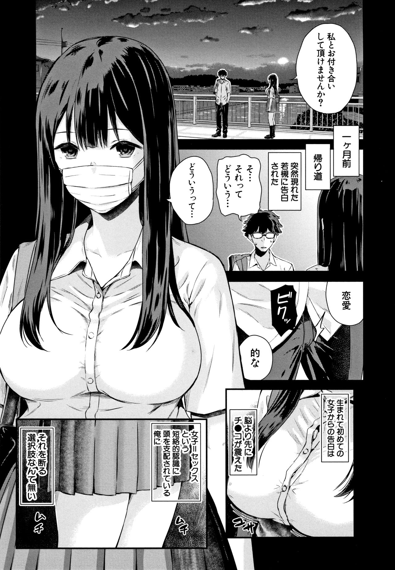 [シオロク] 彼女と僕の交配の話。