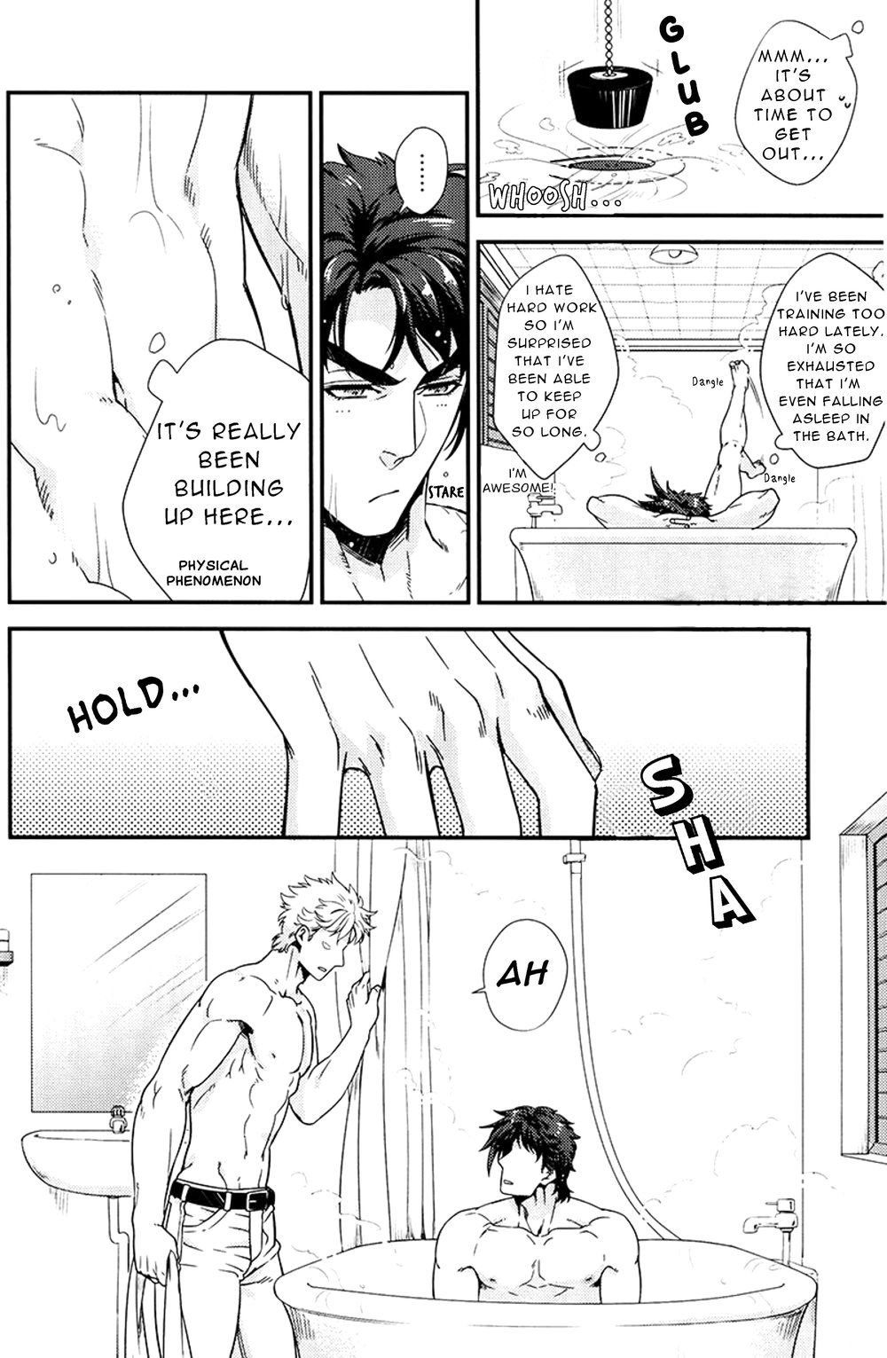 (Golden Blood 10) [Orange★staR (久連)] Bath Scramble (ジョジョの奇妙な冒険) [英訳]