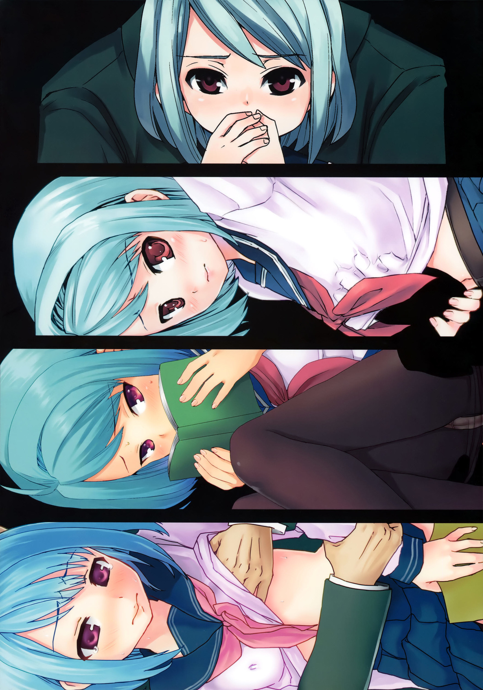 むくち少女のちかんひがい2-4 むくち少女のちかんひがい2-4