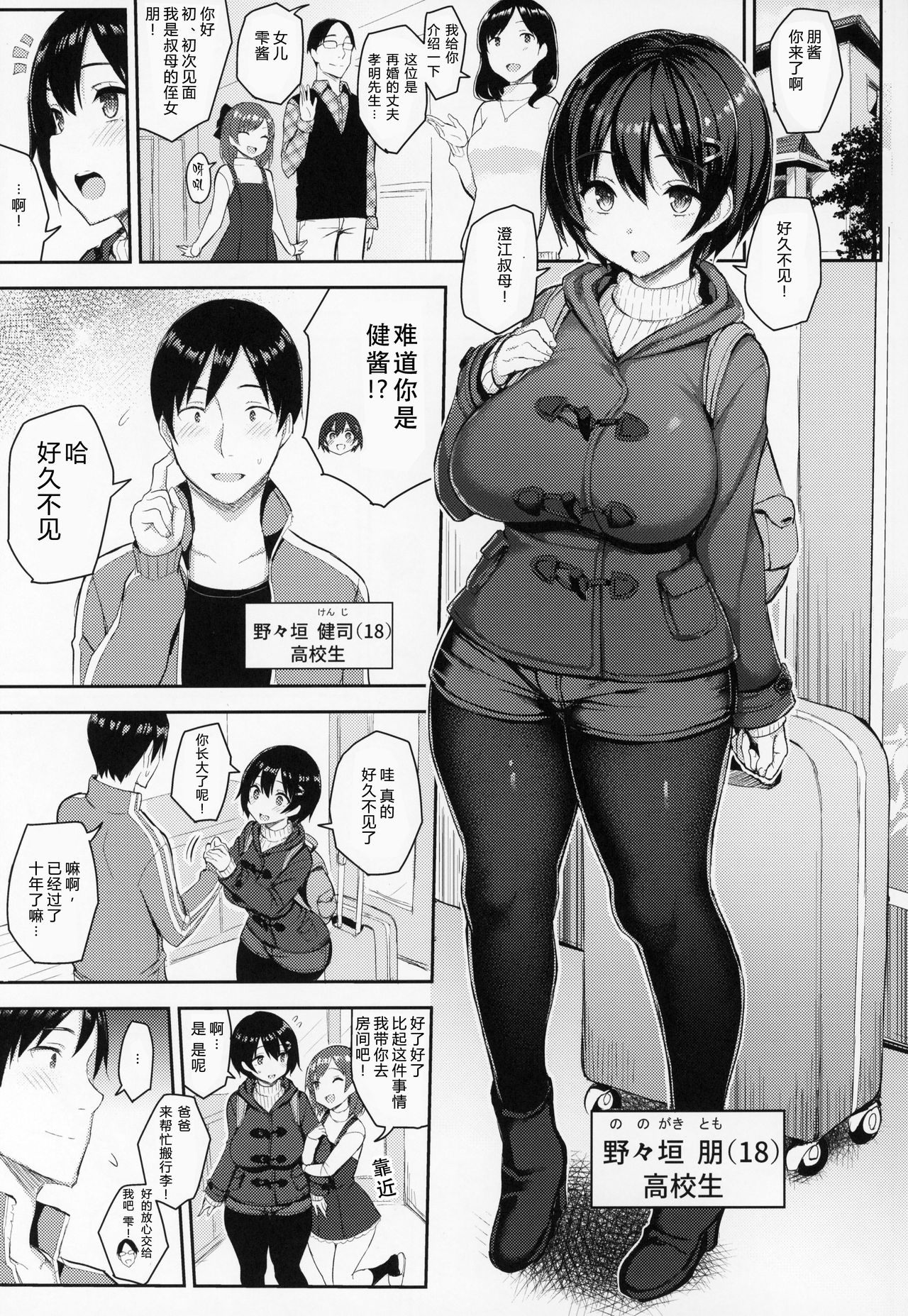 (C95) [ゐちぼっち (一宮夕羽)] 巨乳イトコがいる休暇 [中国翻訳]