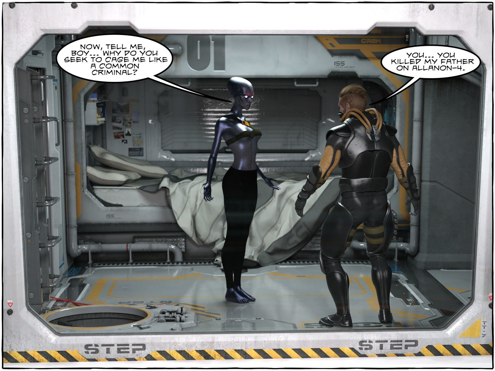 および交差したワイヤ