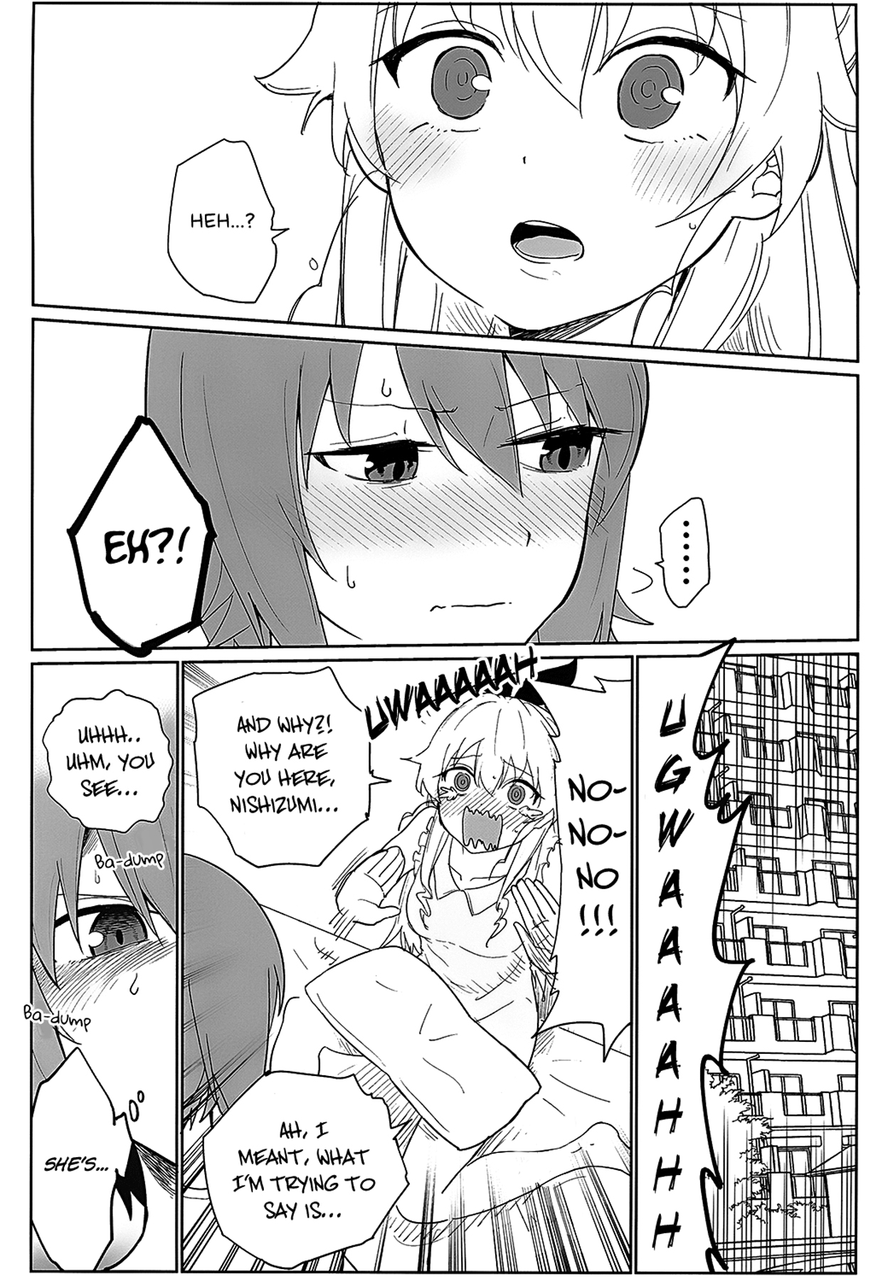 [やわらか書店 (やわらかブラック)] まほとチョビはまだ付き合わない (ガールズ&パンツァー) [英訳] [DL版]