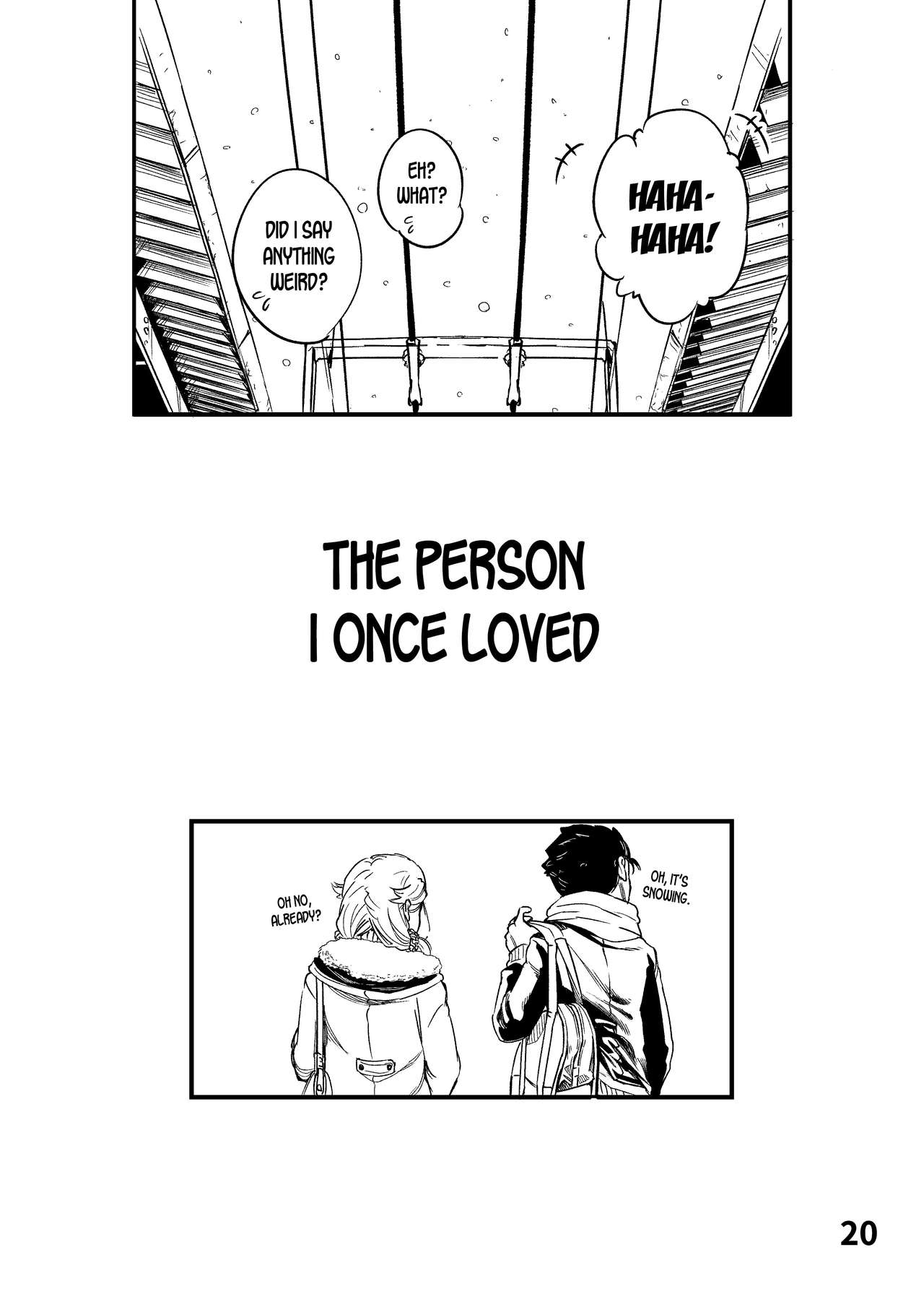 [まもるスープ (MAMO)] 僕が好きだった人。 [英訳] [DL版]