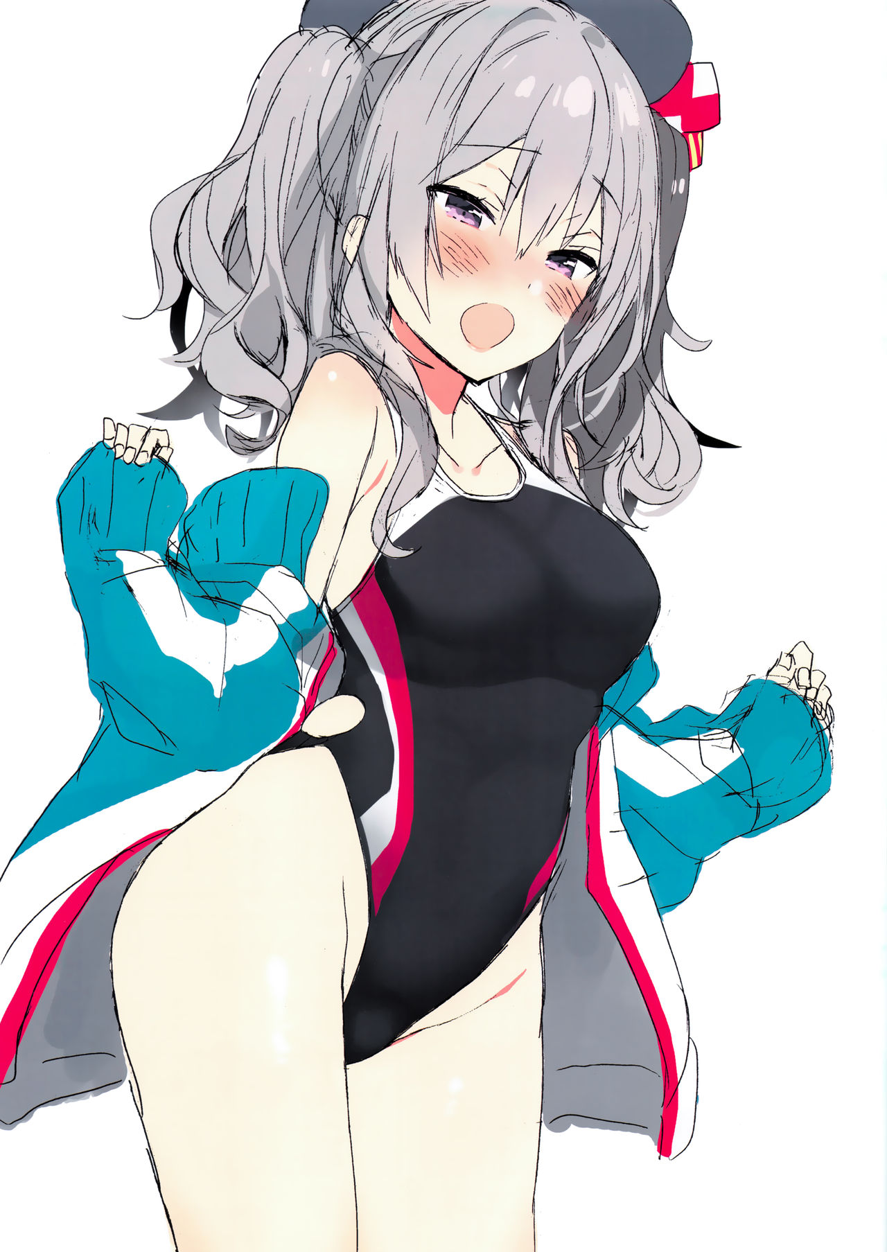 (こみトレ34) [ciaociao (あらきかなお)] 競泳水着な鹿島ちゃんはとってもH (艦隊これくしょん -艦これ-) [中国翻訳]