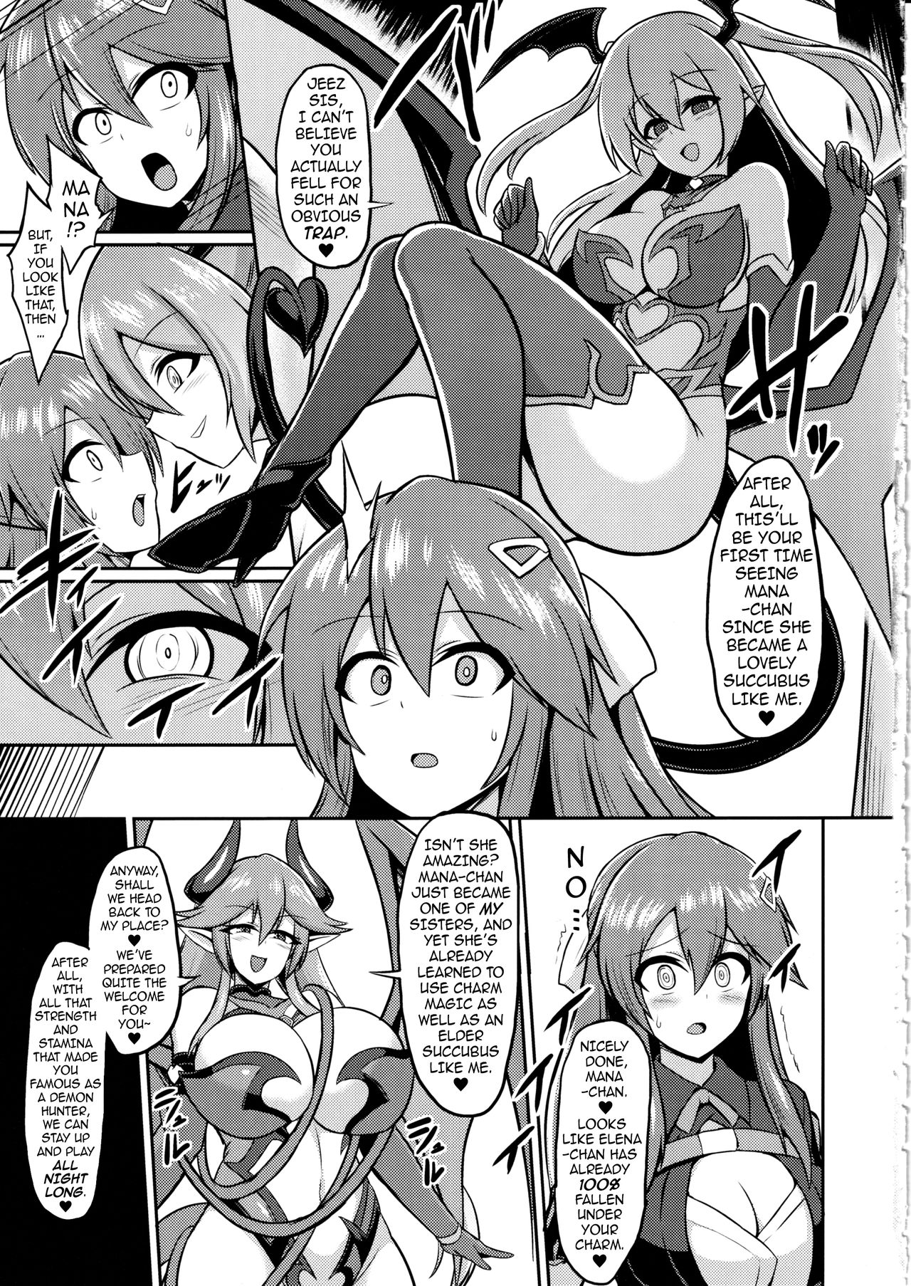 (C97) [イカめし食堂 (イカめし)] レズ淫魔の淫紋快楽調教2 [英訳]