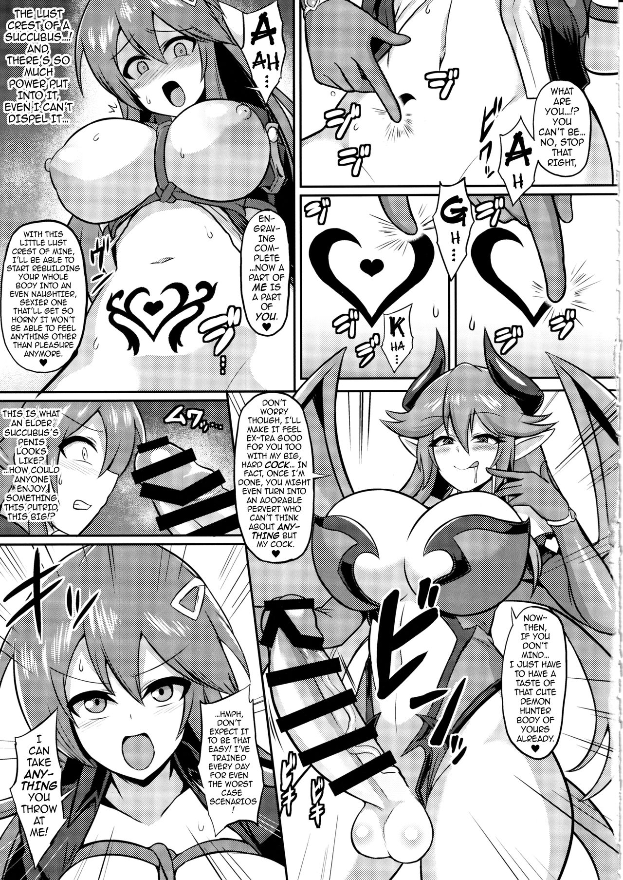 (C97) [イカめし食堂 (イカめし)] レズ淫魔の淫紋快楽調教2 [英訳]