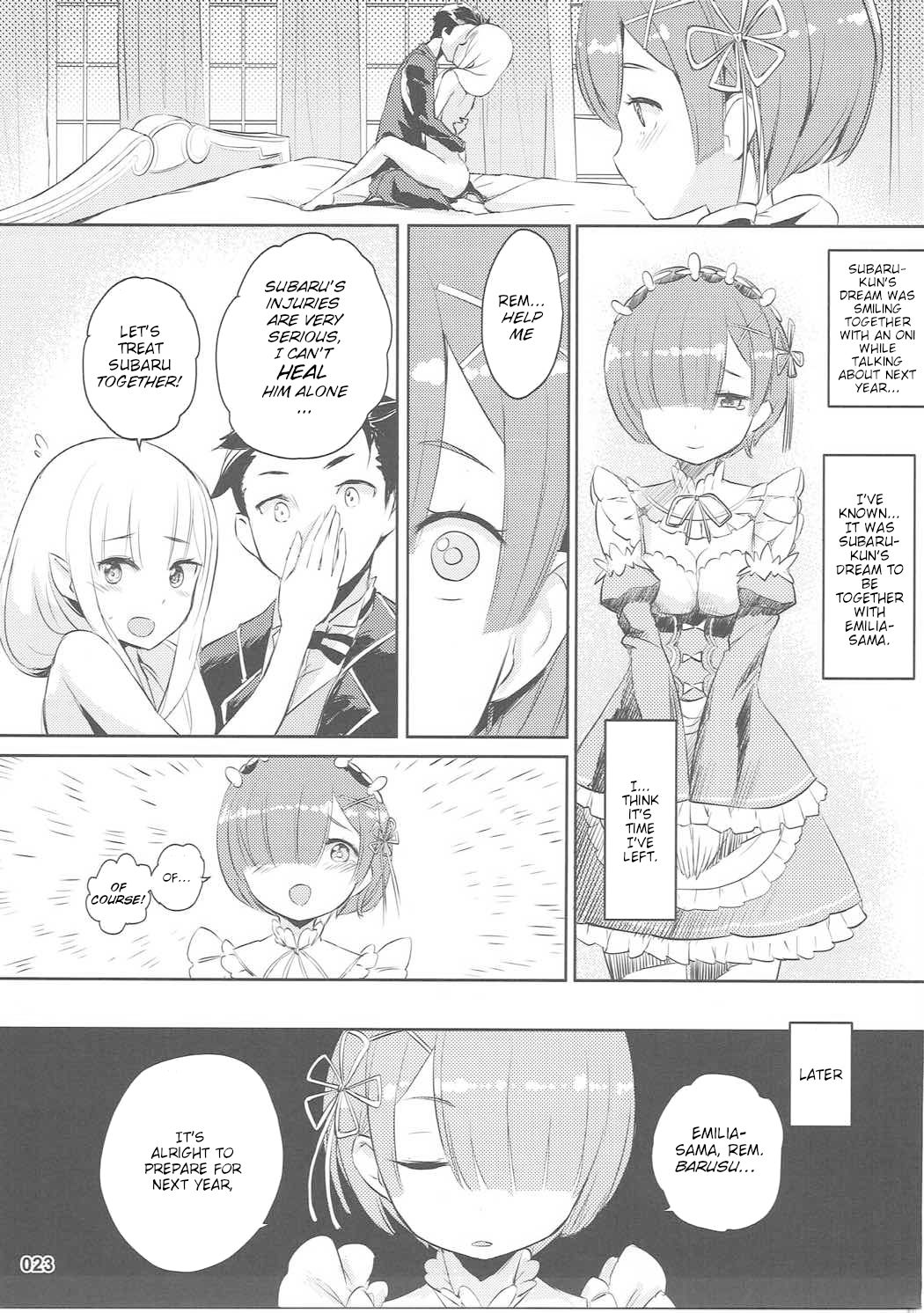 (C91) [蒼銀之星 (全紅白子)] RE:Zero After Story (Re:ゼロから始める異世界生活) [英訳]