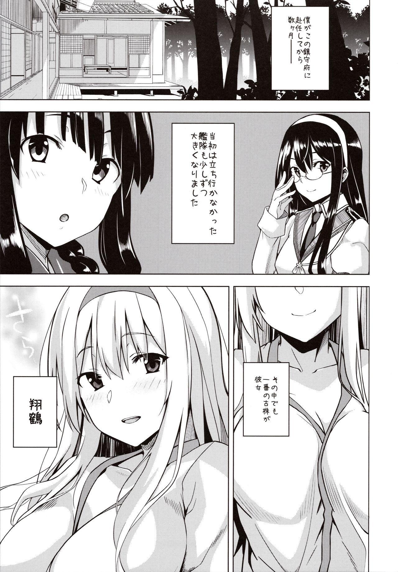 (C97) [satomachine. (佐藤36)] 過保護な翔鶴の憂鬱 (艦隊これくしょん-艦これ-)