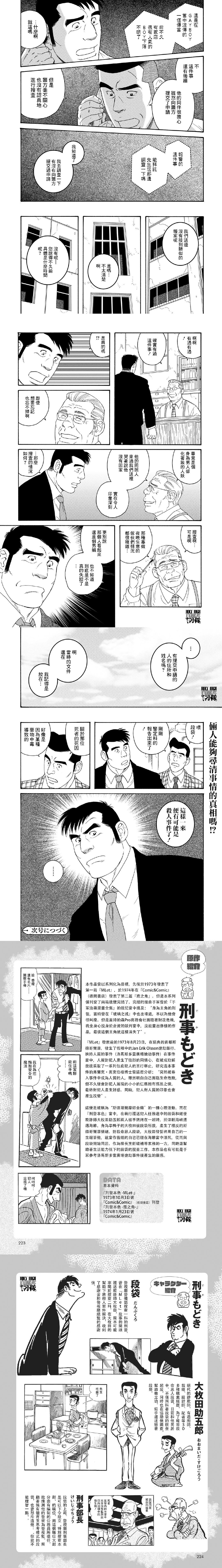 「田亀源五郎｜手塚治虫」刑事もどき ゲイボーイ