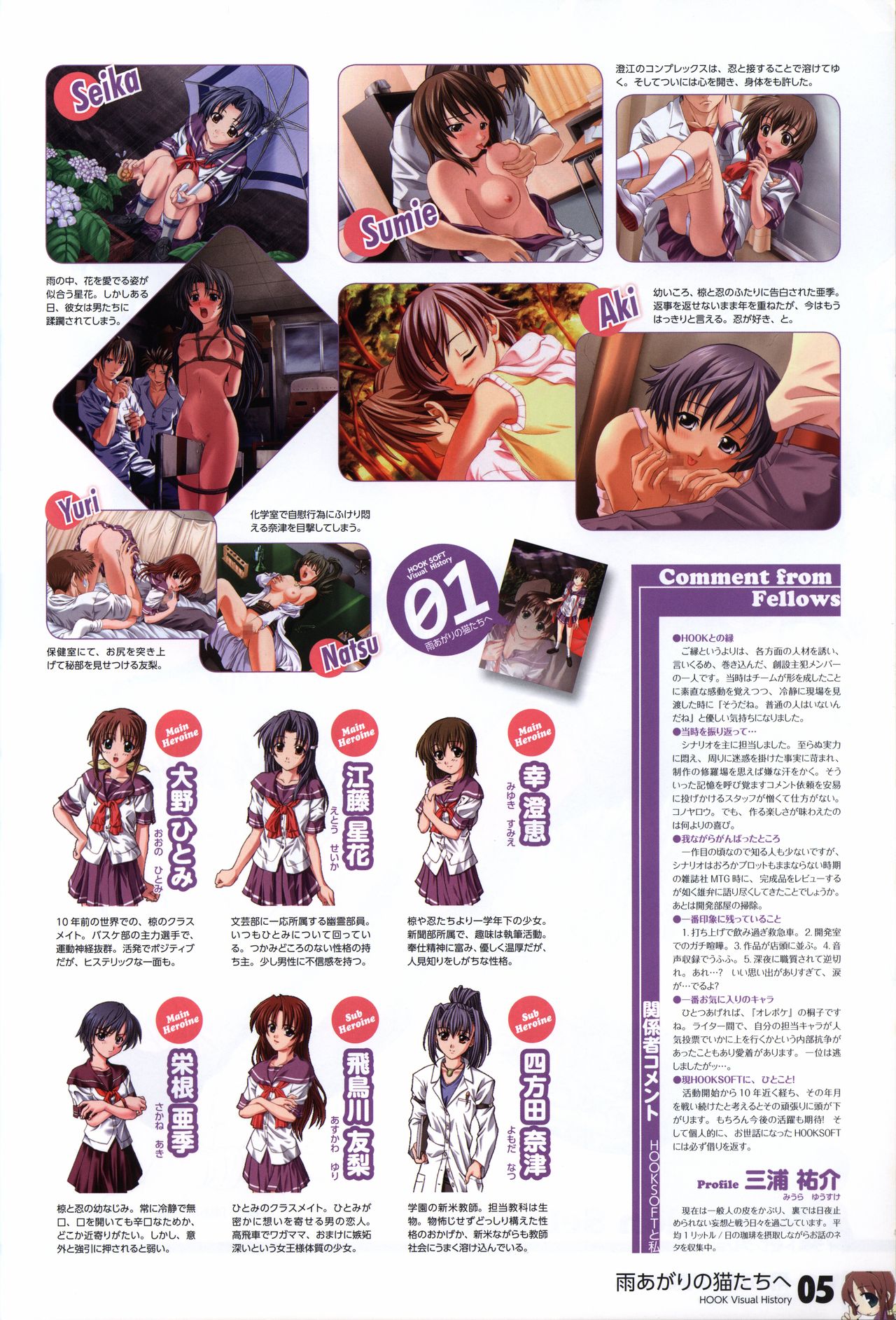 HOOKSOFT 10th ANNIVERSARY FANBOOK -さくらビットマップに巡り会うまで-