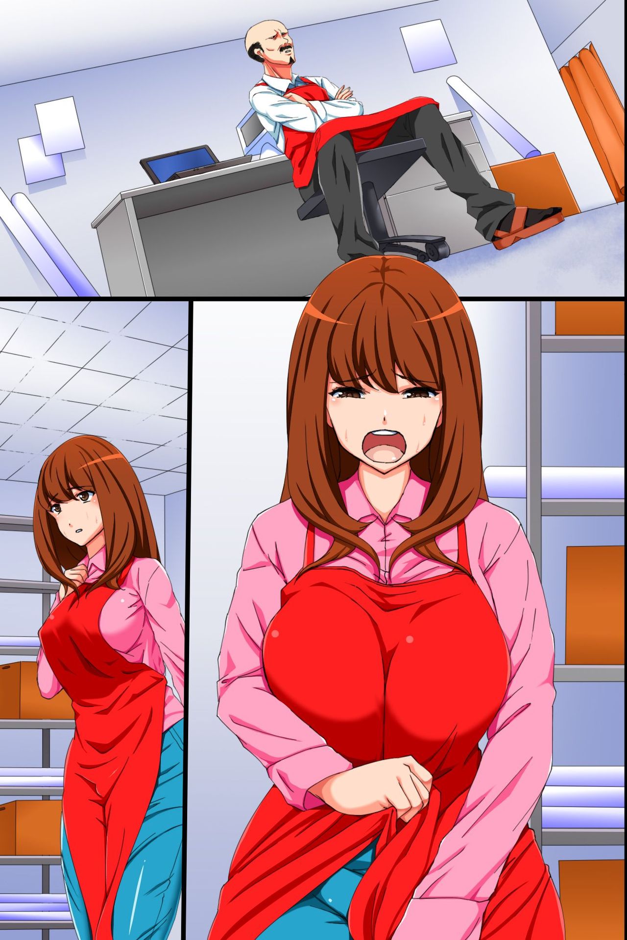 [rbooks] 鬼畜店長の手に堕ちゆく美人母娘～マン引きの代償は肉体接待～