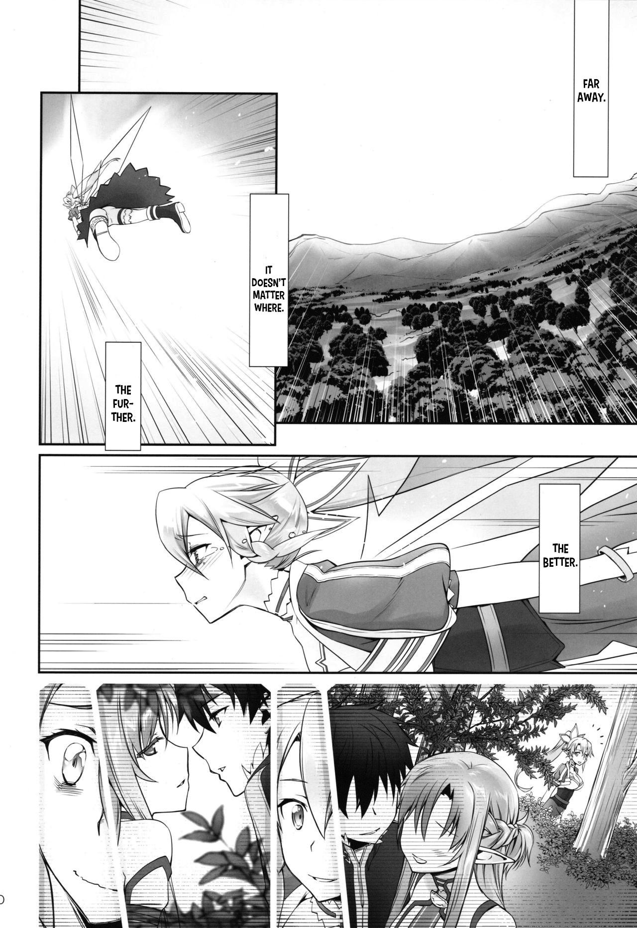 (C96) [Bloody Okojo (きゃびあ、モジャコ)] irreversible reaction (ソードアート・オンライン) [英訳]