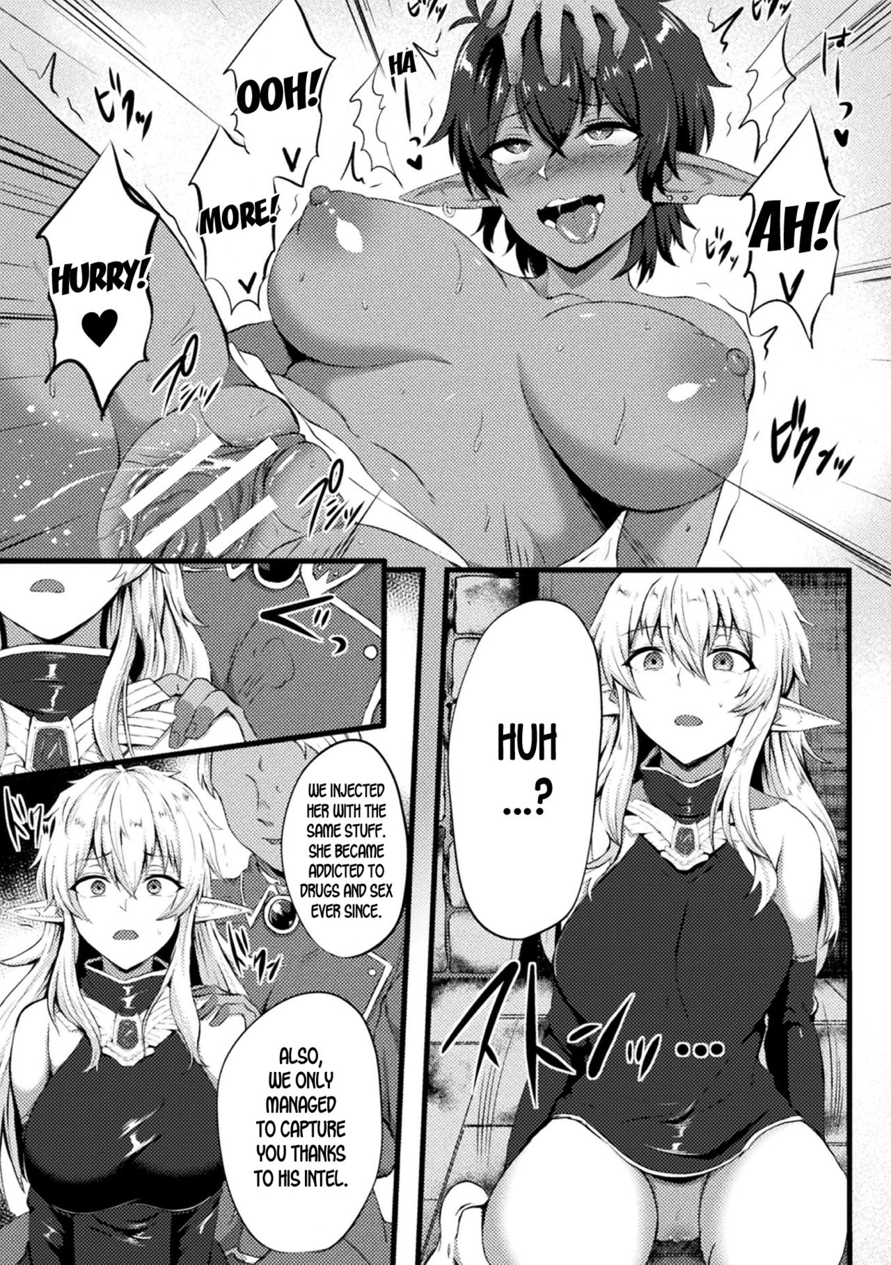 [如月邑] TS王子ミハイル 背信の雌エルフ (二次元コミックマガジン TS悪堕ち 女体化した正義漢たちが悪転アクメ! Vol.2) [英訳] [DL版]