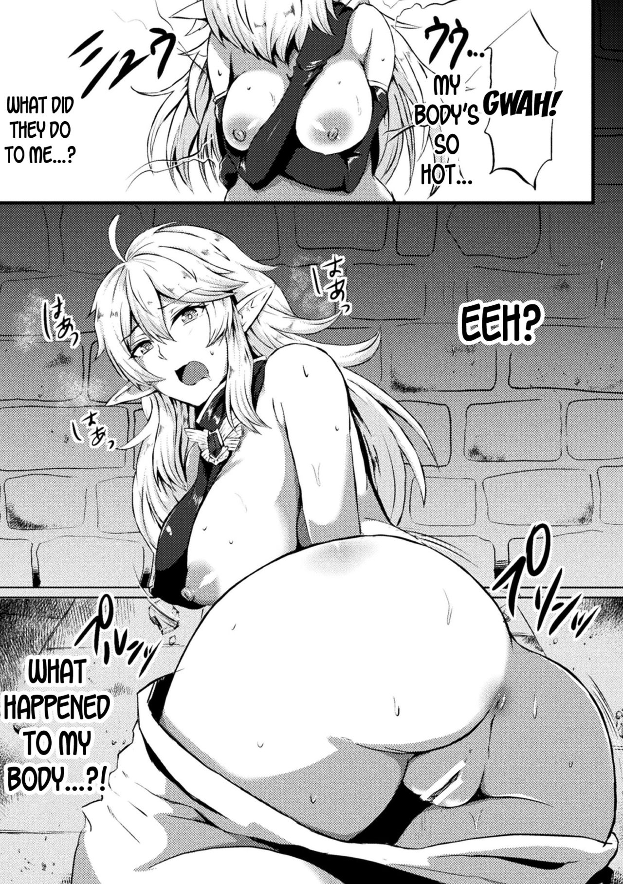 [如月邑] TS王子ミハイル 背信の雌エルフ (二次元コミックマガジン TS悪堕ち 女体化した正義漢たちが悪転アクメ! Vol.2) [英訳] [DL版]