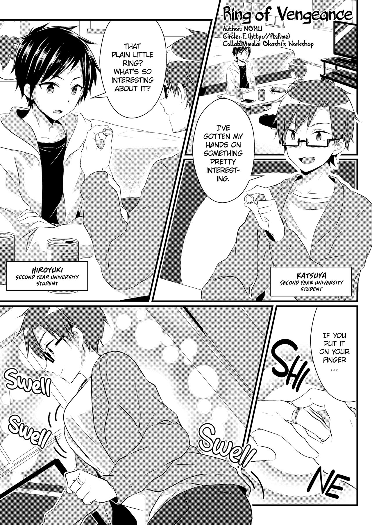 [TSFのF (NOMU)] 復讐の指輪 (TSFのFのほん その3のC) [英訳]