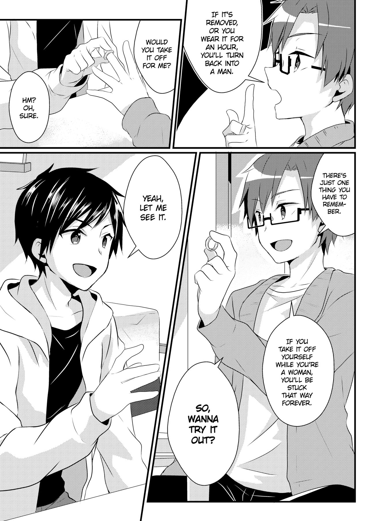 [TSFのF (NOMU)] 復讐の指輪 (TSFのFのほん その3のC) [英訳]