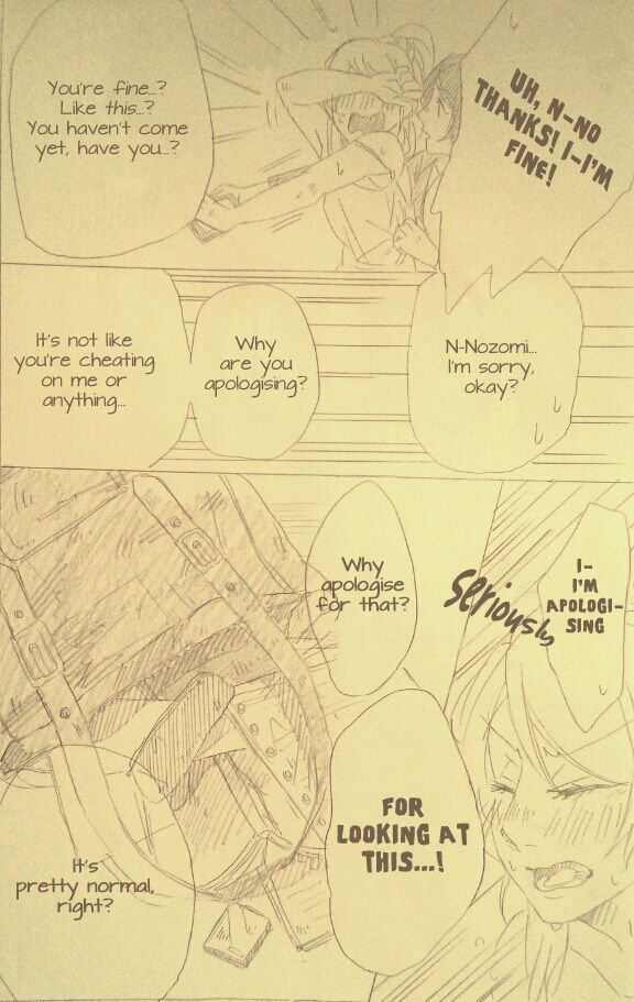 [ZAWORLD (ざわわ)] 言い訳を聞いてあげる (ラブライブ!) [英訳]