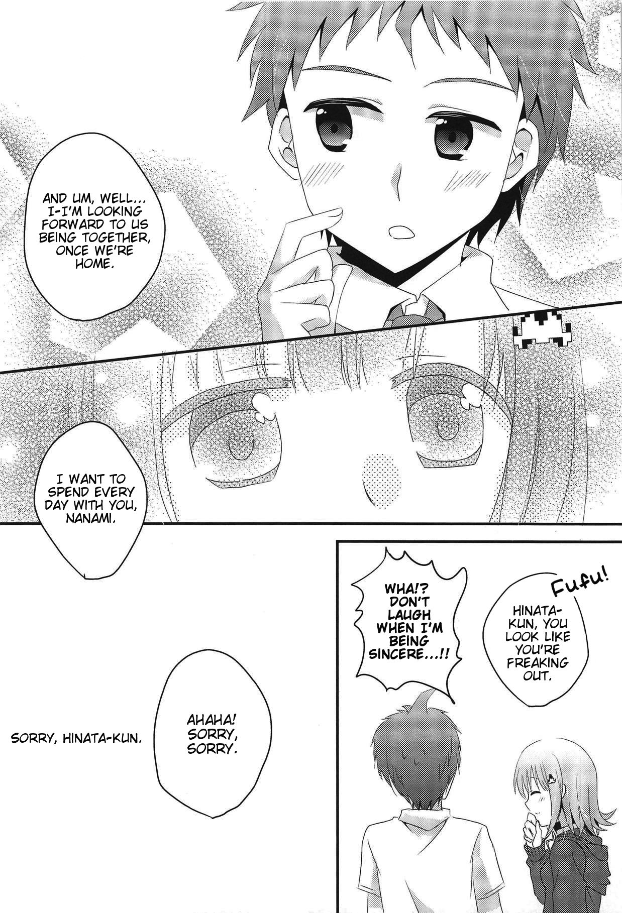 (C83) [ミノルカエッグ (佐倉ひよこ)] キミに贈るラブソング (スーパーダンガンロンパ2) [英訳]