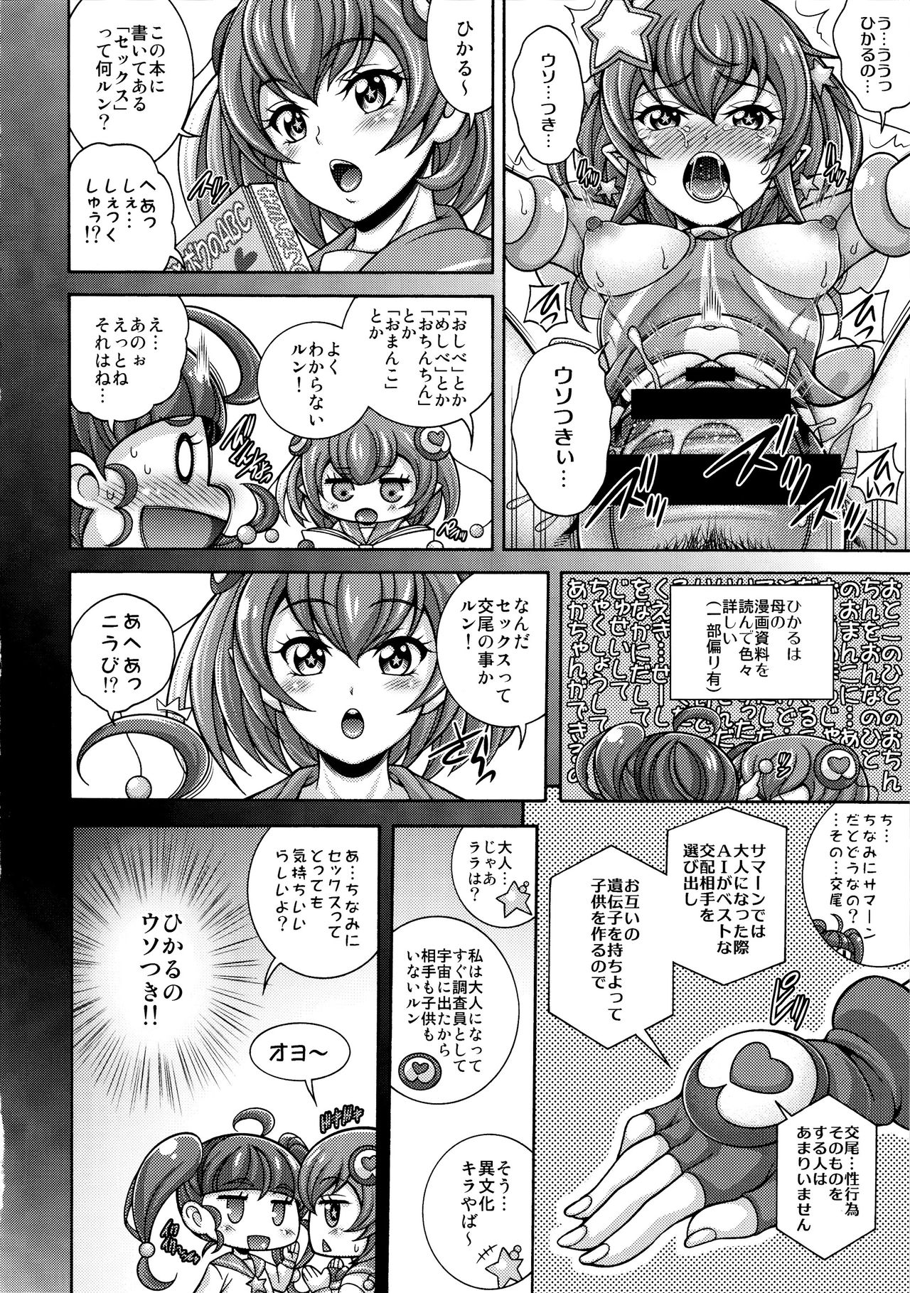 (C96) [K²友の怪 (みずき)] 孕メクハ天ノ川 (スター☆トゥインクルプリキュア)