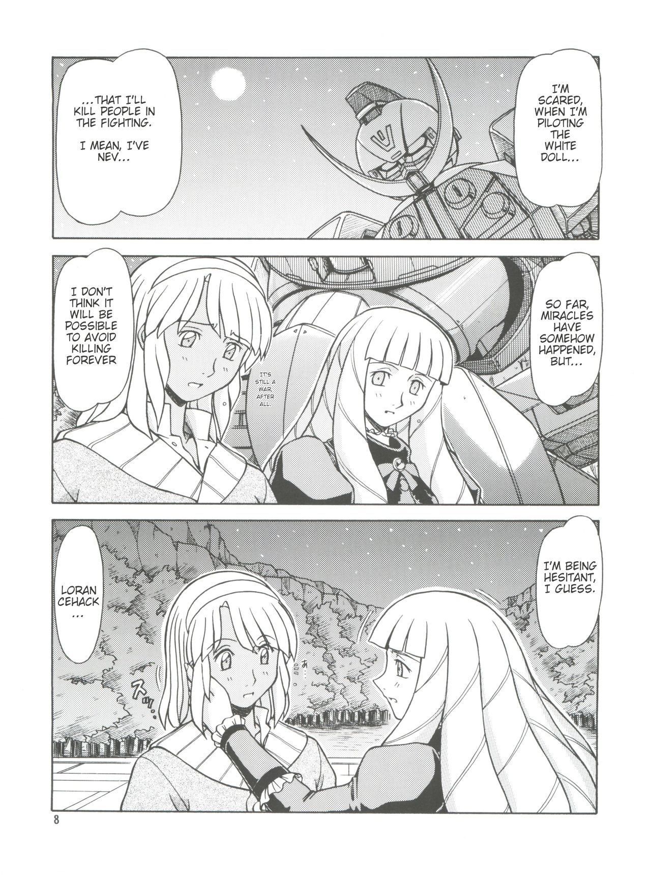 (C62) [ONE-SEVEN (鋼鉄)] RED MUFFLER ∀ (∀ガンダム) [英訳]