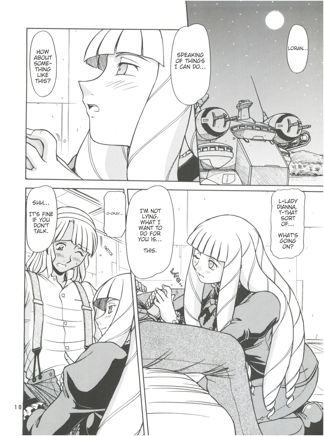 (C62) [ONE-SEVEN (鋼鉄)] RED MUFFLER ∀ (∀ガンダム) [英訳]